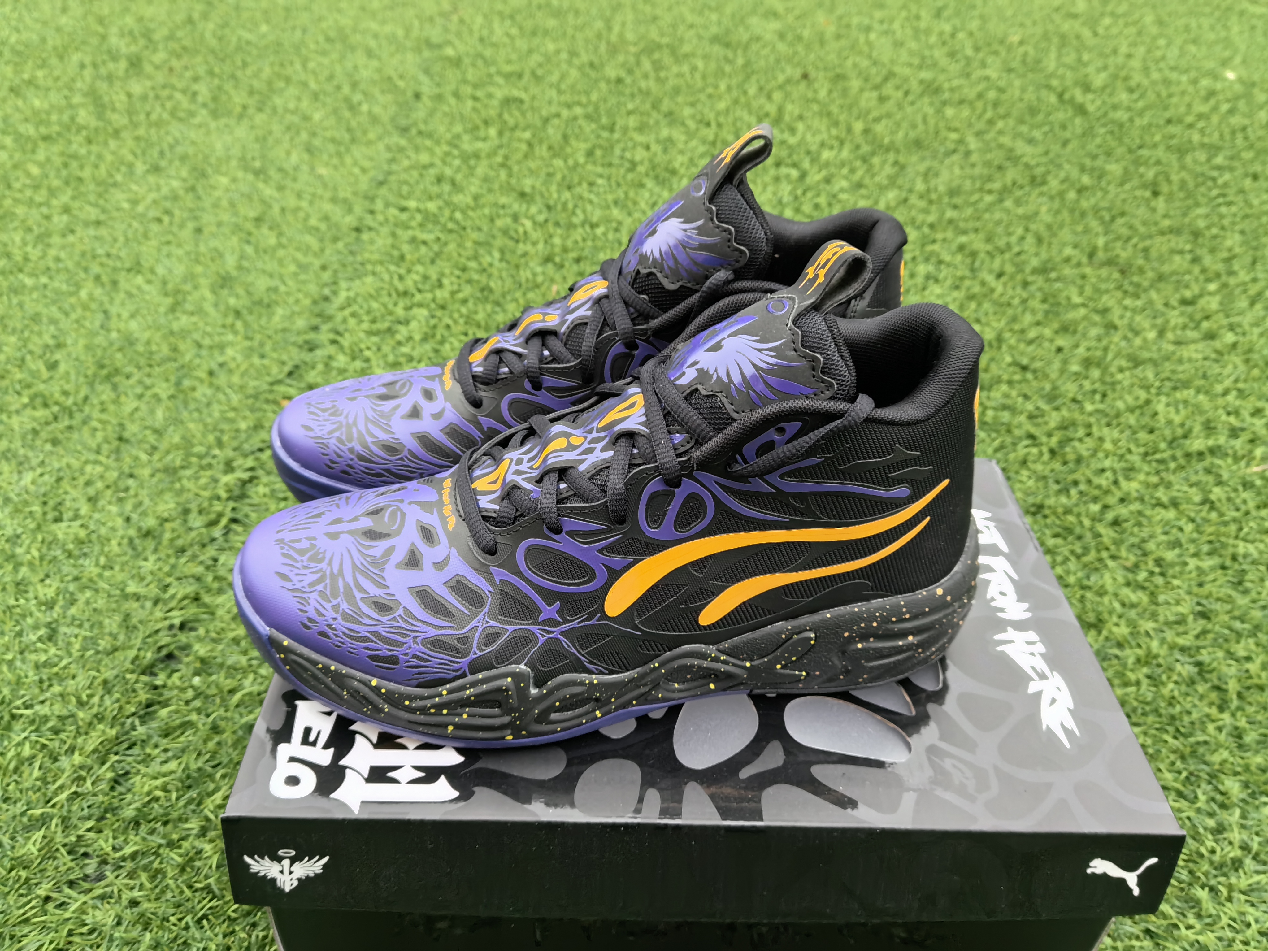 Puma LaMelo Ball MB.04 Purple Black Yellow